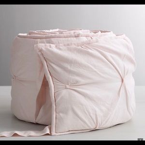 Restoration hardware baby pin tuck bumper